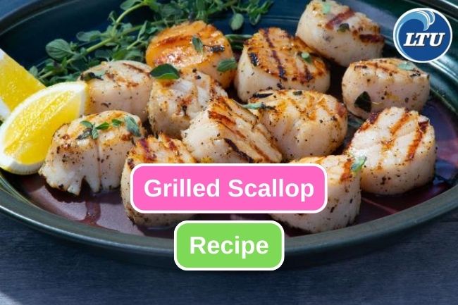 A Perfect Recipe of Grilled Scallop